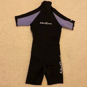 NeoSport Kids Youth Junior’s 2.5mm Water Sports Wetsuit Size 10 Purple